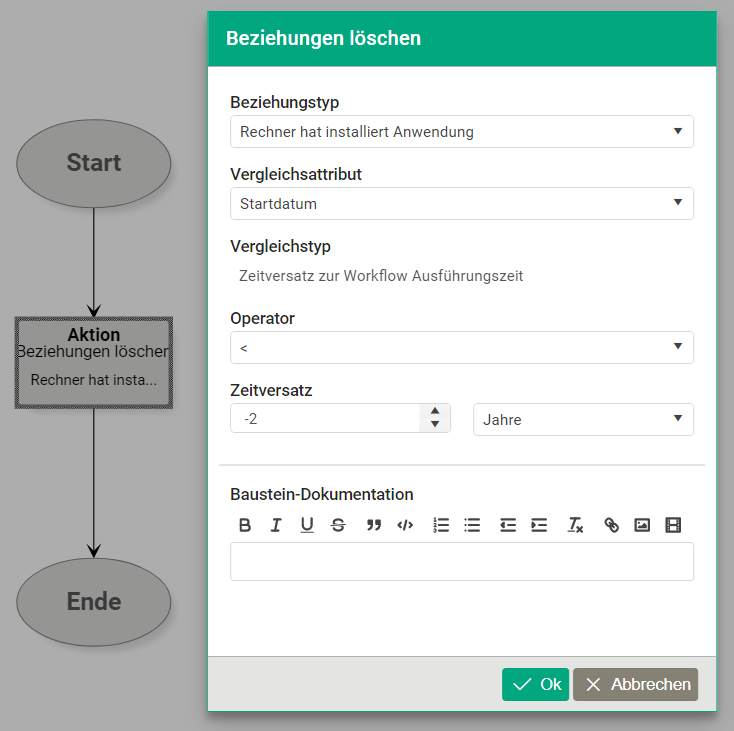 BausteinRelationenLoeschen